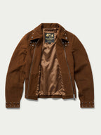 WOMEN'S STUDDED SUEDE JACKET - Schaefer Outfitter