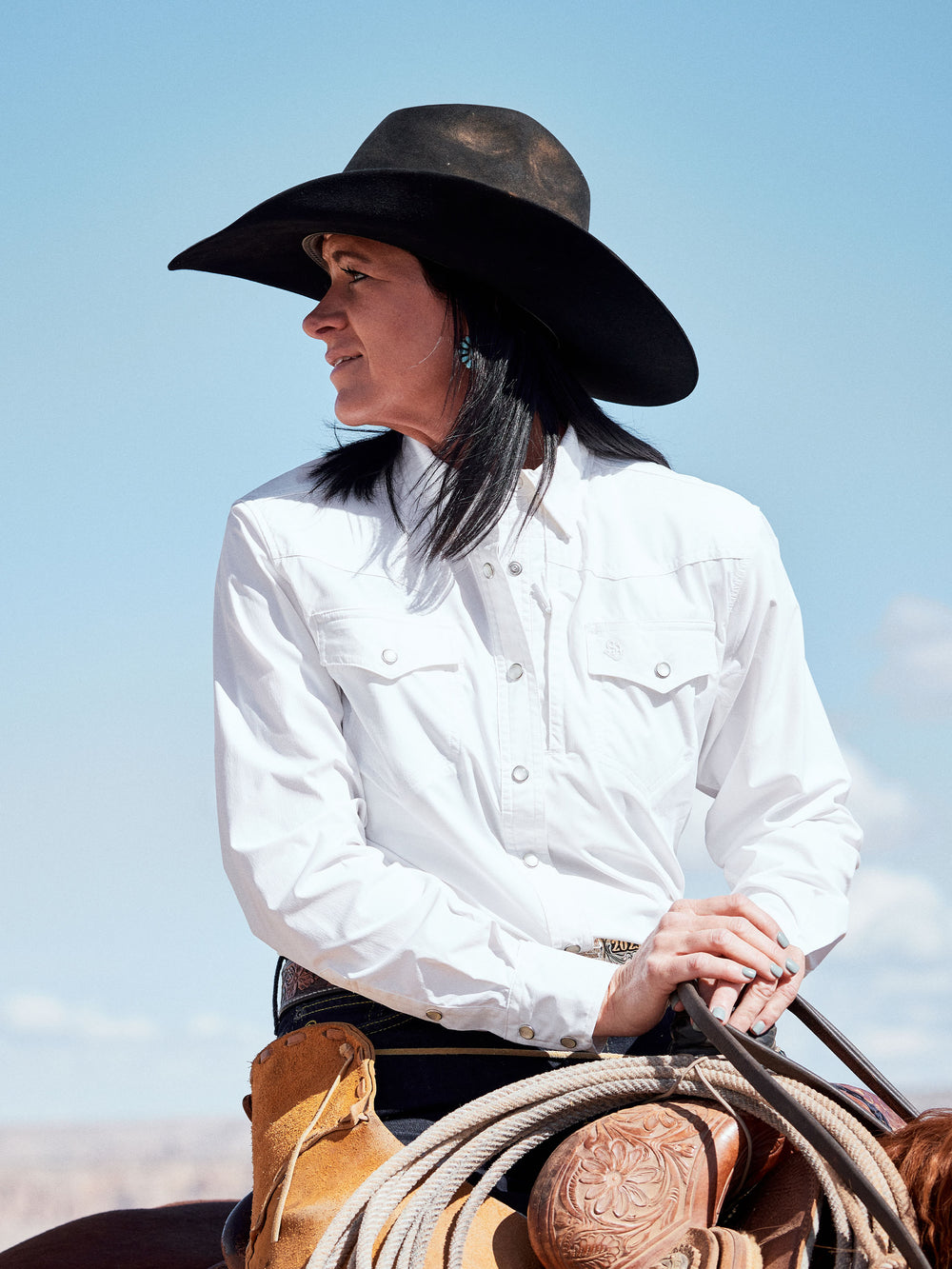 Women's RangeTek Western Guide Snap Shirt - Schaefer Outfitter