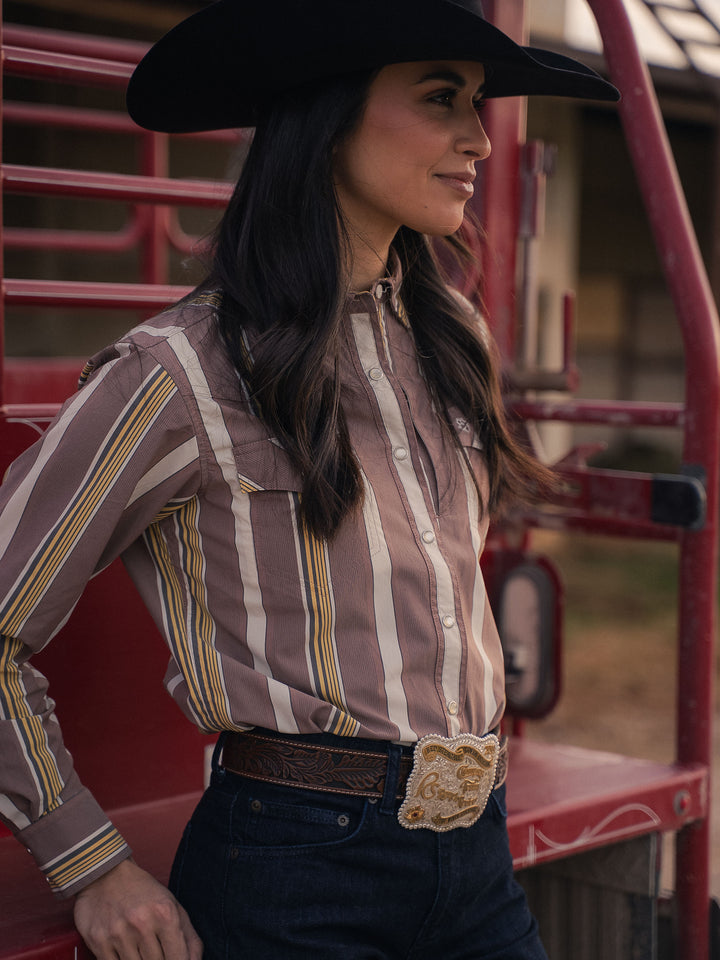 Women's RangeTek Western Guide Snap Shirt - Schaefer Outfitter