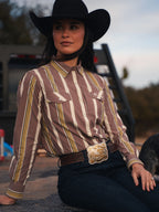 Women's RangeTek Western Guide Snap Shirt - Schaefer Outfitter