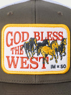 GOD BLESS THE WEST TRUCKER - Schaefer Outfitter