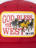 GOD BLESS THE WEST TRUCKER - Schaefer Outfitter