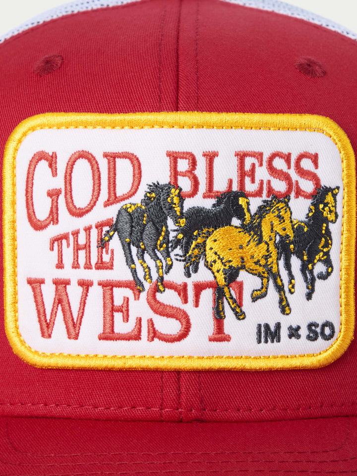 GOD BLESS THE WEST TRUCKER - Schaefer Outfitter