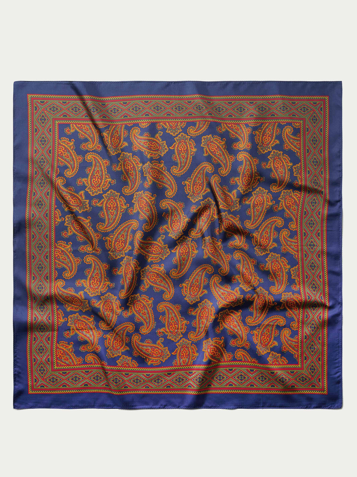 Wild Rag Pattern Background Paisley Wild Rags with Border– Schaefer Outfitter