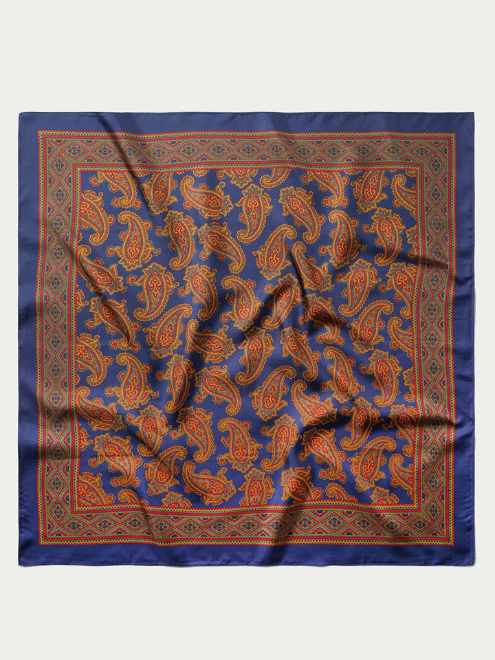 Paisley Wild Rags with Border