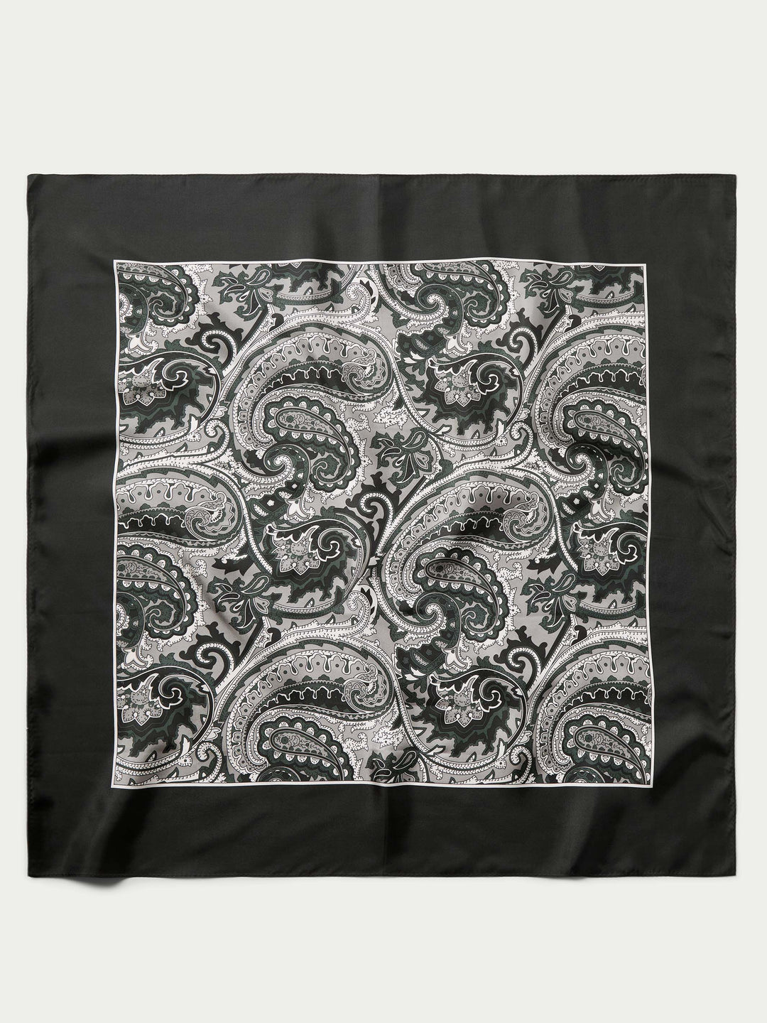 Paisley Wild Rags with Border