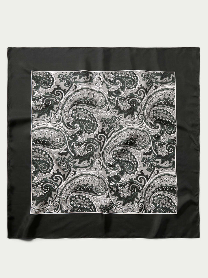 Paisley Wild Rags with Border