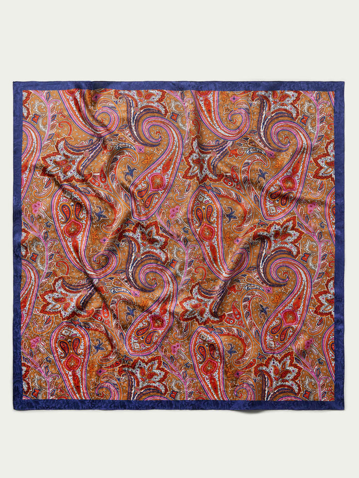 Paisley Wild Rags with Border