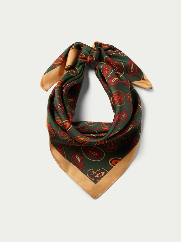 Paisley Wild Rags with Border
