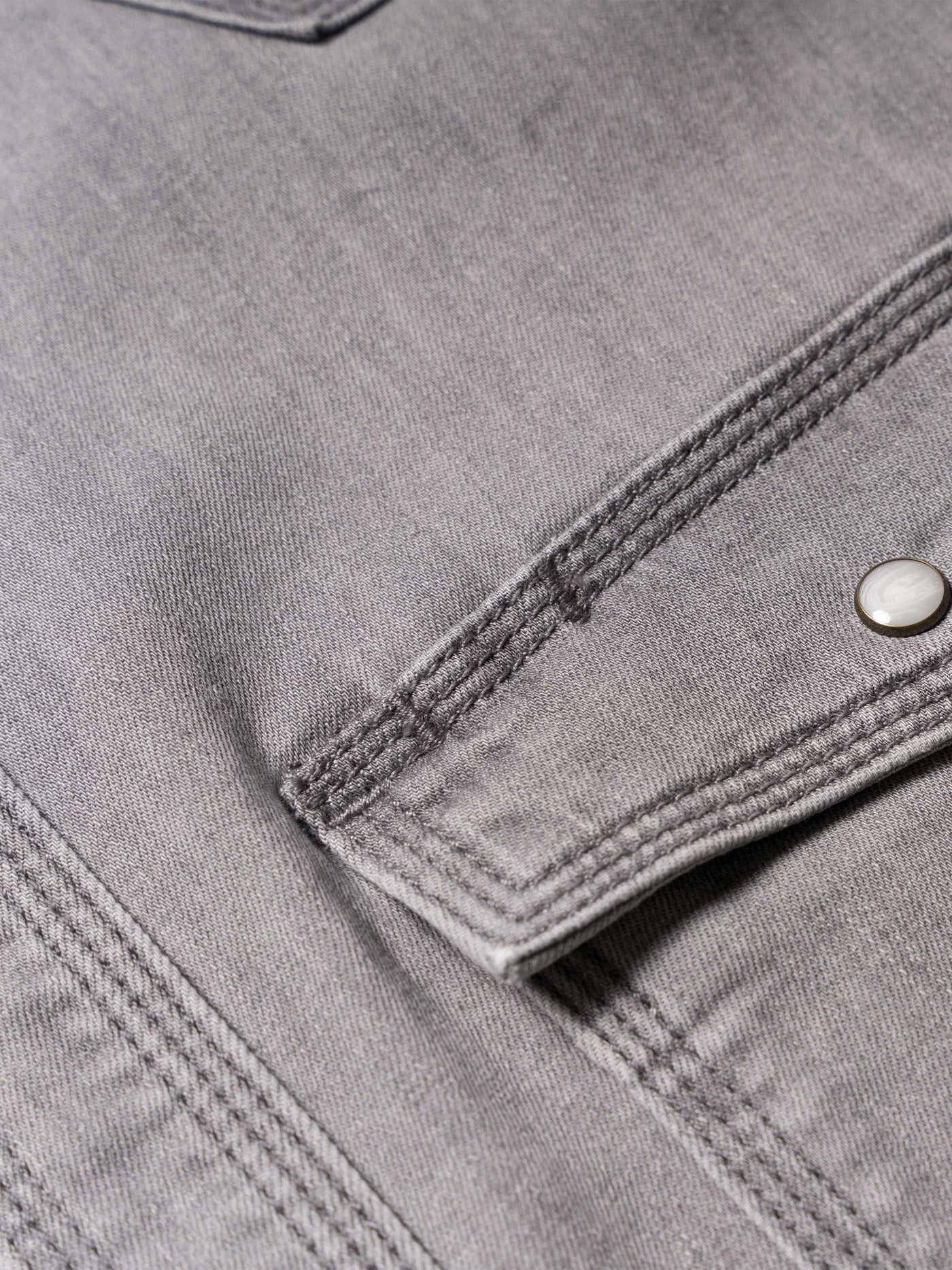 Classic Western Denim Snap Shirt - Schaefer Outfitter