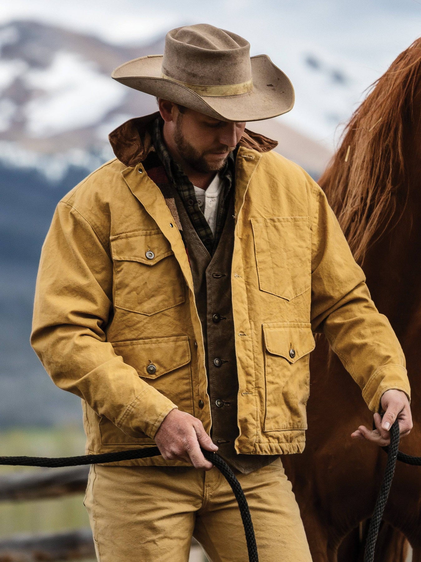 Blanket Lined Vintage Brush Jacket | Schaefer Outfitter