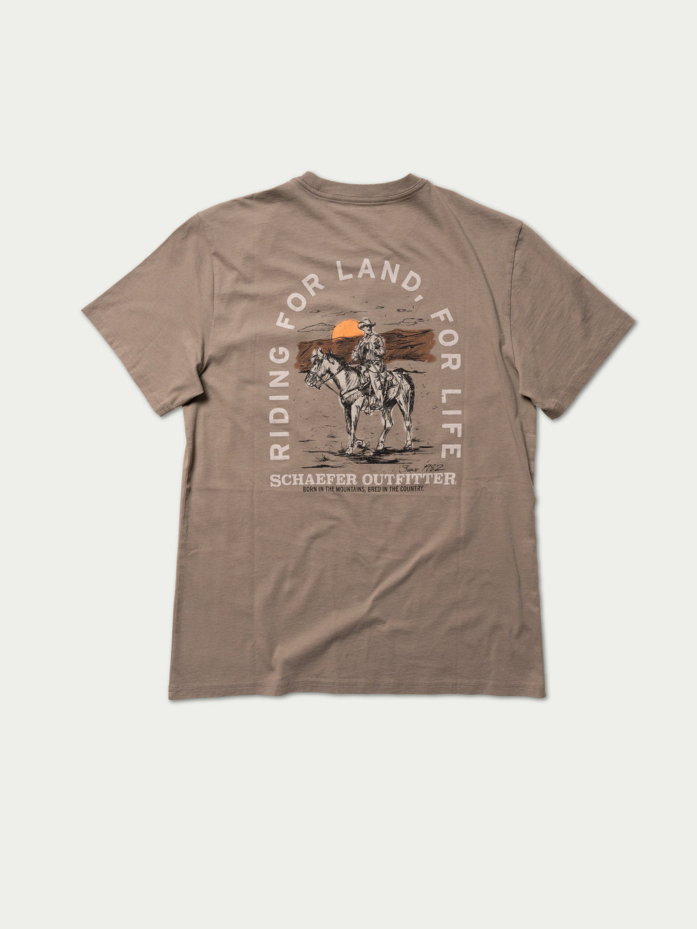 ON THE PLAINS POCKET TEE - Schaefer Outfitter